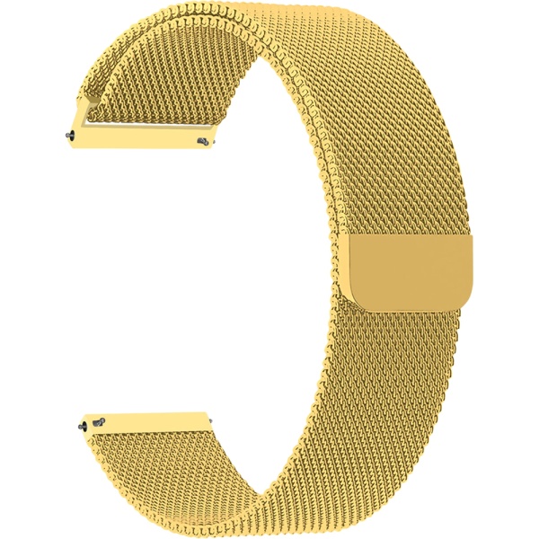 Ремешок из нержавеющей стали для часов Lyambda Capella 22мм, золотой